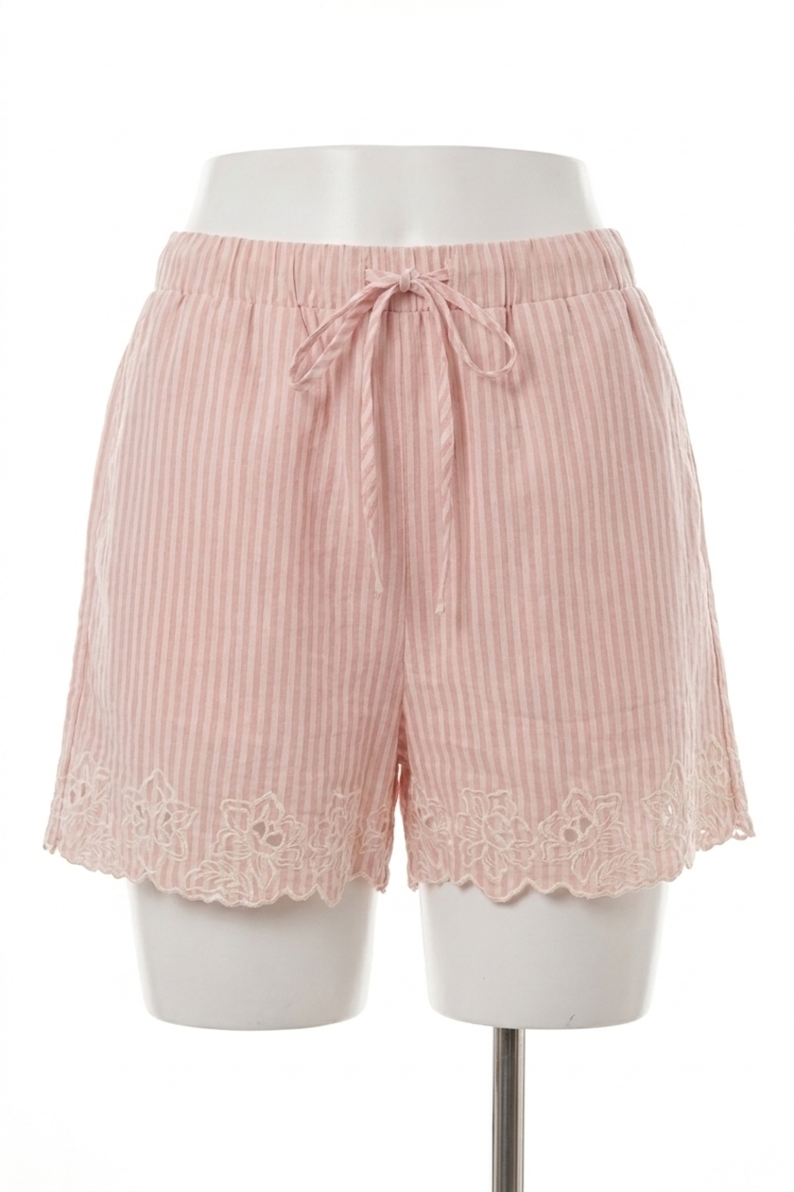 NEW HEM & THREAD blakely shorts in pink